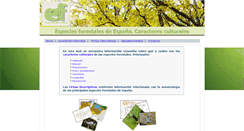 Desktop Screenshot of especiesforestales.com